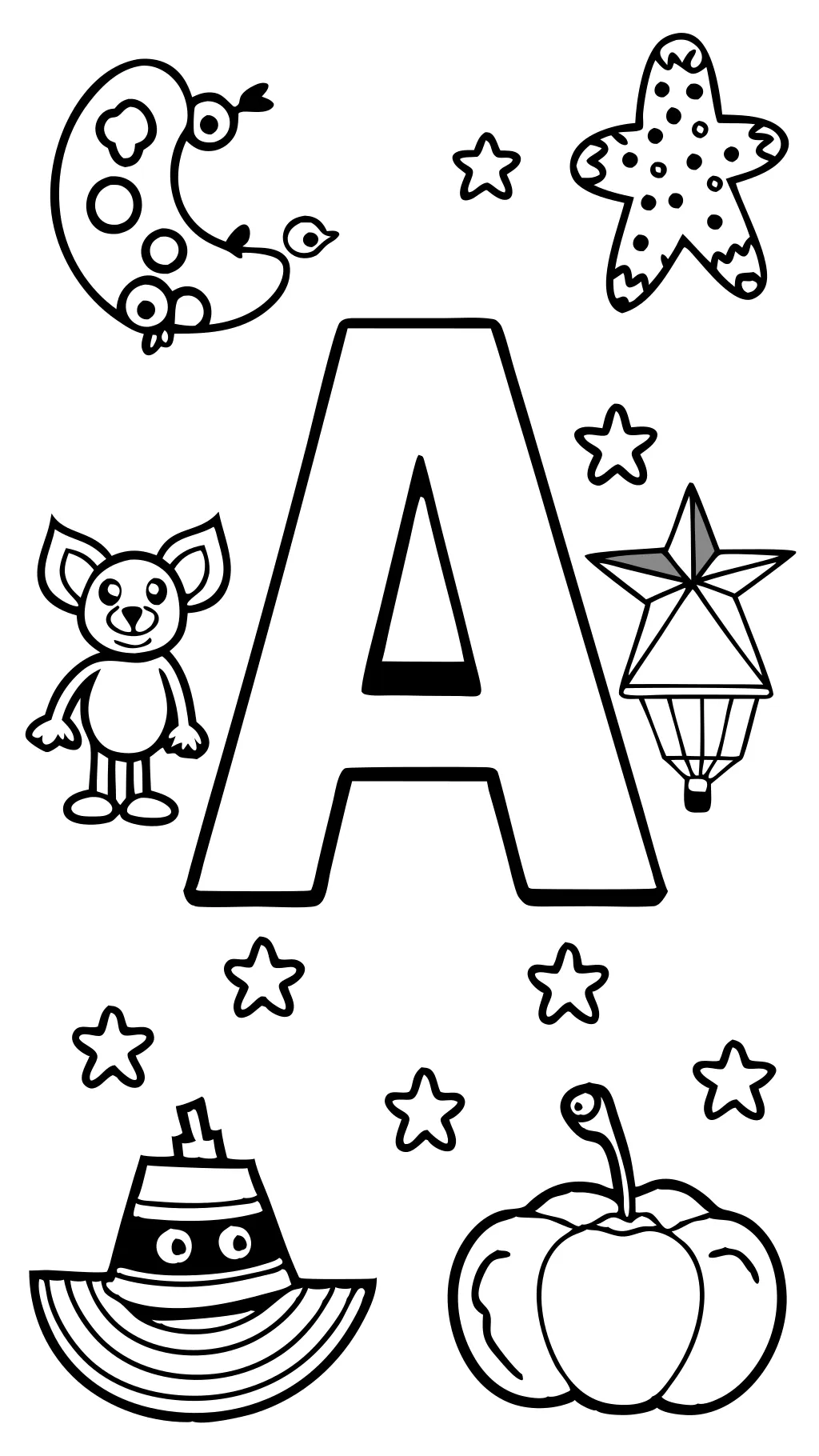 coloring pages for abc